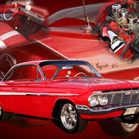 Chevrolet 1972 Bubbletop Collage