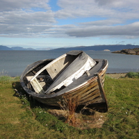 Boat at Alta - Fjord
