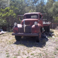 Old Dodge flatbed