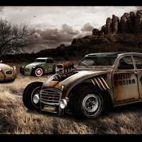 Citroen 2cv 1979 ratROD