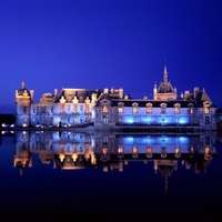 Chateau de Chantilly Castle Near Paris France