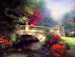 Bridge to secret garden