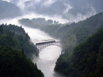 Bridge over Misty Water