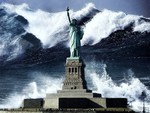 Tidal Wave And Lady Liberty