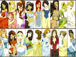 ALL PRINCESSES HAVE A DRESS