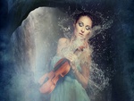 Woman With Violin