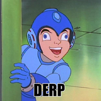 Mega Man Derp Face