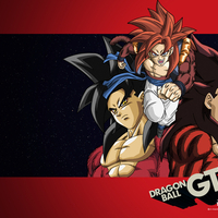 Super Saiyan 4 Goku, Vegeta, & Gogeta