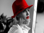 red hat red lips
