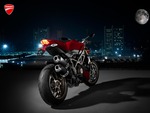 Ducati in the moon