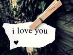 three words ... i love you â™¥