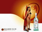 Bacardi Club girl