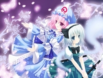 Yuyuko and Youmu