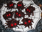 Chocolate Spiders for Halloween ;)