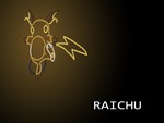 Raichu the Mouse Pokemon