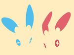 Plusle & Minun the Cheering Pokemons