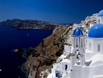 The white and blue of Cyclades