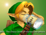 Milk:The Choice Drink of Heroes Everywhere