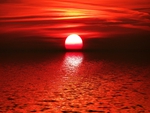Beautiful Red Sunset