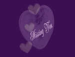 purple heart in missing you