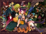 Halloween Touhou Wall