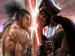 Soulcalibur IV Darth Vader versus Mitsurugi