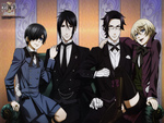 Ciel,Sebastian,Claude,Alois