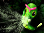 Caterpie used String Shot