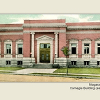 Niagara Falls, NY: Carnegie Building (early-1900's)
