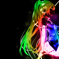 Rainbow Techo Hastune Miku