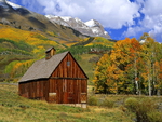 Barn in the wilderness