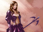 Purple Warrior Princess