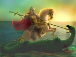 SAINT GEORGE AND THE DRAGON
