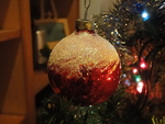 Frosted Christmas Ball