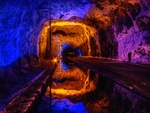 salt mine ..nemocon ,colombia