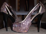 "Crystal Heels" for your birthday, lovely Princess Gayatri :)