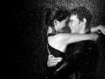 couple in the rain