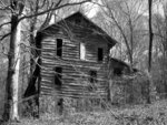 creepy old house