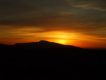 Amazing Sunset on Tongariro track