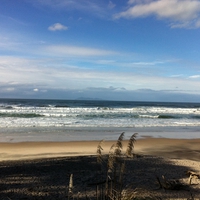 White sandy beach at Waihi