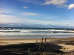White sandy beach at Waihi