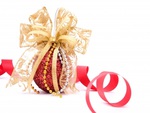Christmas Bauble with Bow
