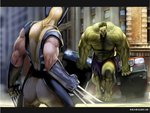 Wolverine VS Hulk