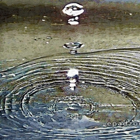 Molecules vibrating in harmony with radiant energy.