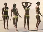 Jessica Alba - Yellow Bikini