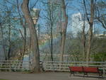 Rainbow in the Park at Niagara Falls