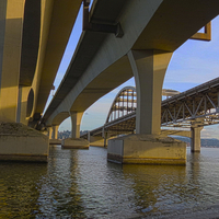 I-90 across Lake Washington