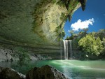 Hamilton pool, Texas.