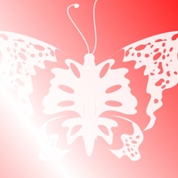Butterfly - Red