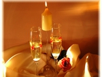 Champagne-candle-light